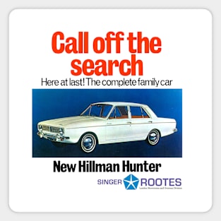 HILLMAN HUNTER - advert Magnet